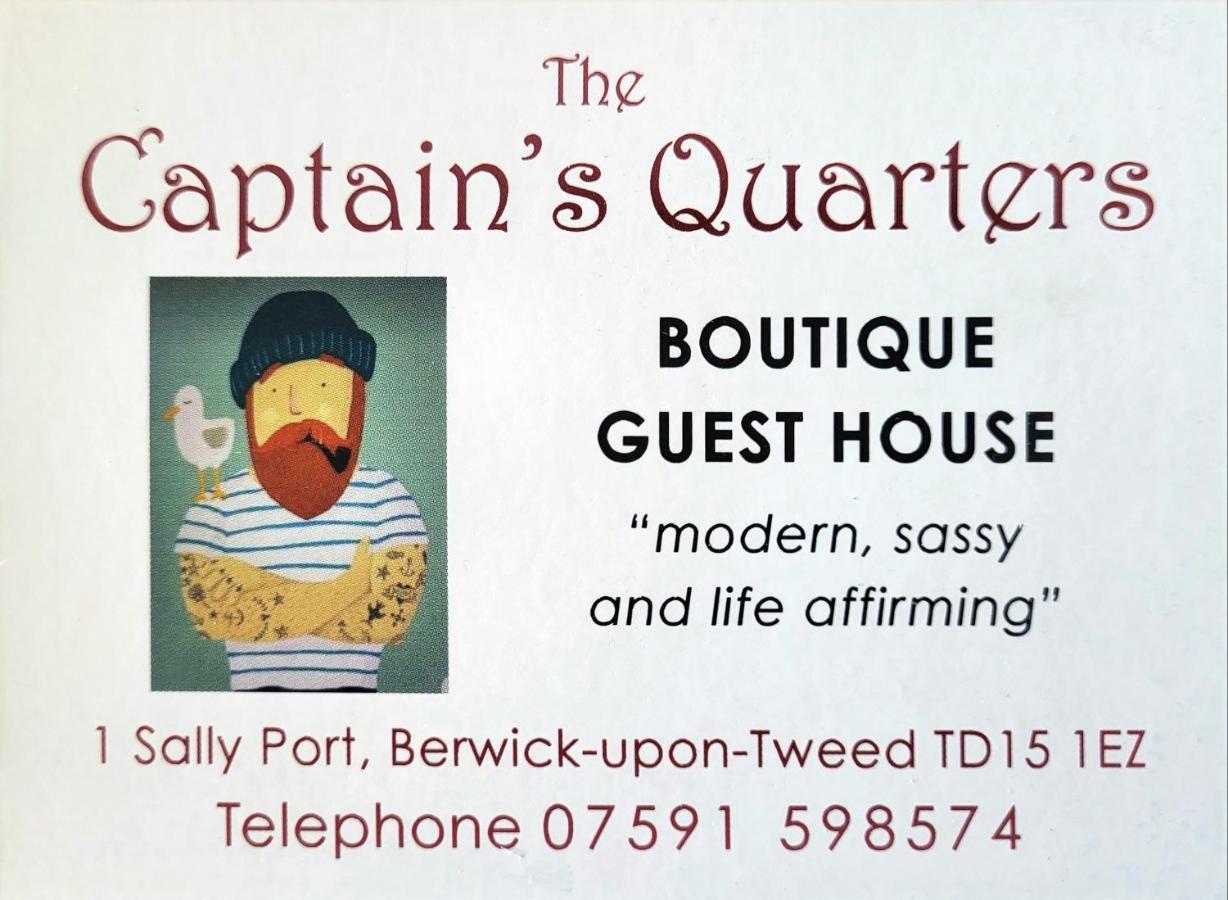 Hotel The Captains Quarters Berwick Upon Tweed Zewnętrze zdjęcie